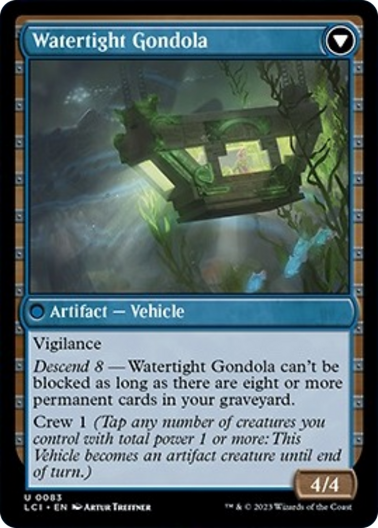 Waterlogged Hulk // Watertight Gondola [The Lost Caverns of Ixalan] - The Mythic Store | 24h Order Processing