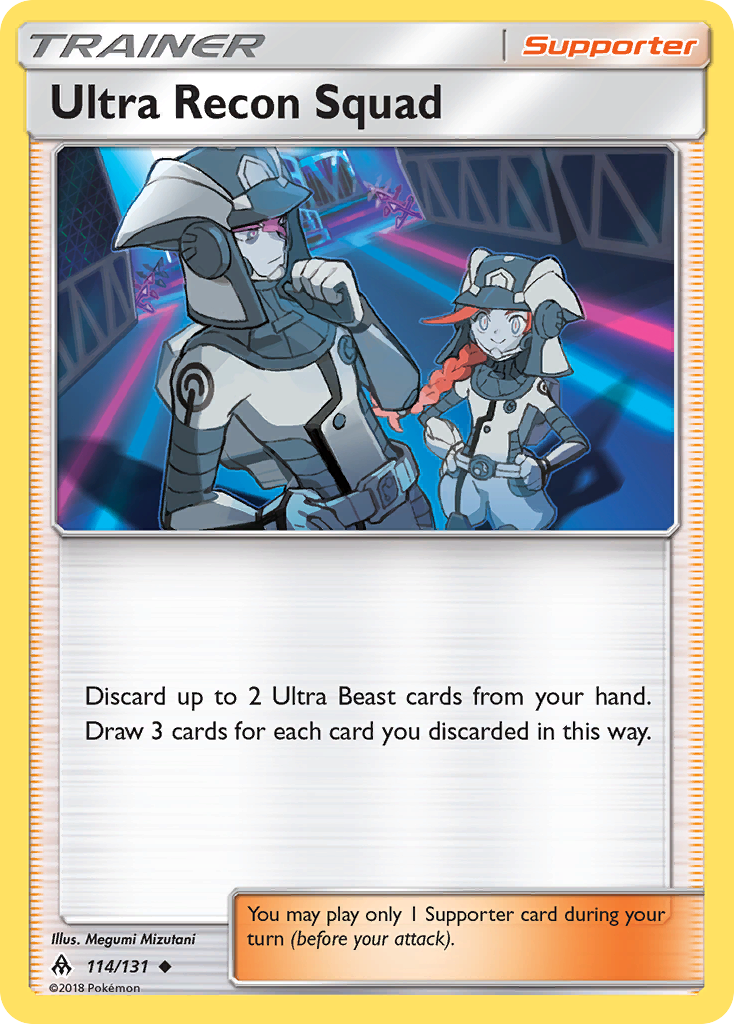 Ultra Recon Squad (114/131) [Sun & Moon: Forbidden Light] - The Mythic Store | 24h Order Processing