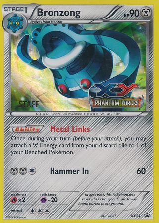 Bronzong (XY21) (Staff) [XY: Black Star Promos] - The Mythic Store | 24h Order Processing