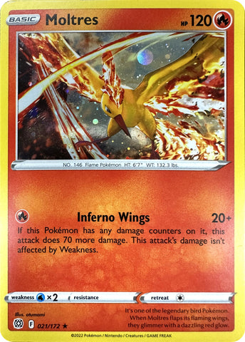 Moltres (021/172) (Cosmos Holo) [Sword & Shield: Brilliant Stars] - The Mythic Store | 24h Order Processing
