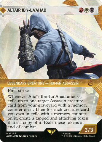 Altair Ibn-La'Ahad (Showcase) (Textured Foil) [Assassin's Creed] - The Mythic Store | 24h Order Processing
