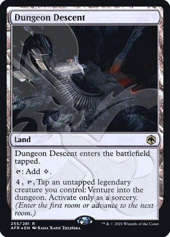 Dungeon Descent (Ampersand Promo) [Dungeons & Dragons: Adventures in the Forgotten Realms Promos] - The Mythic Store | 24h Order Processing