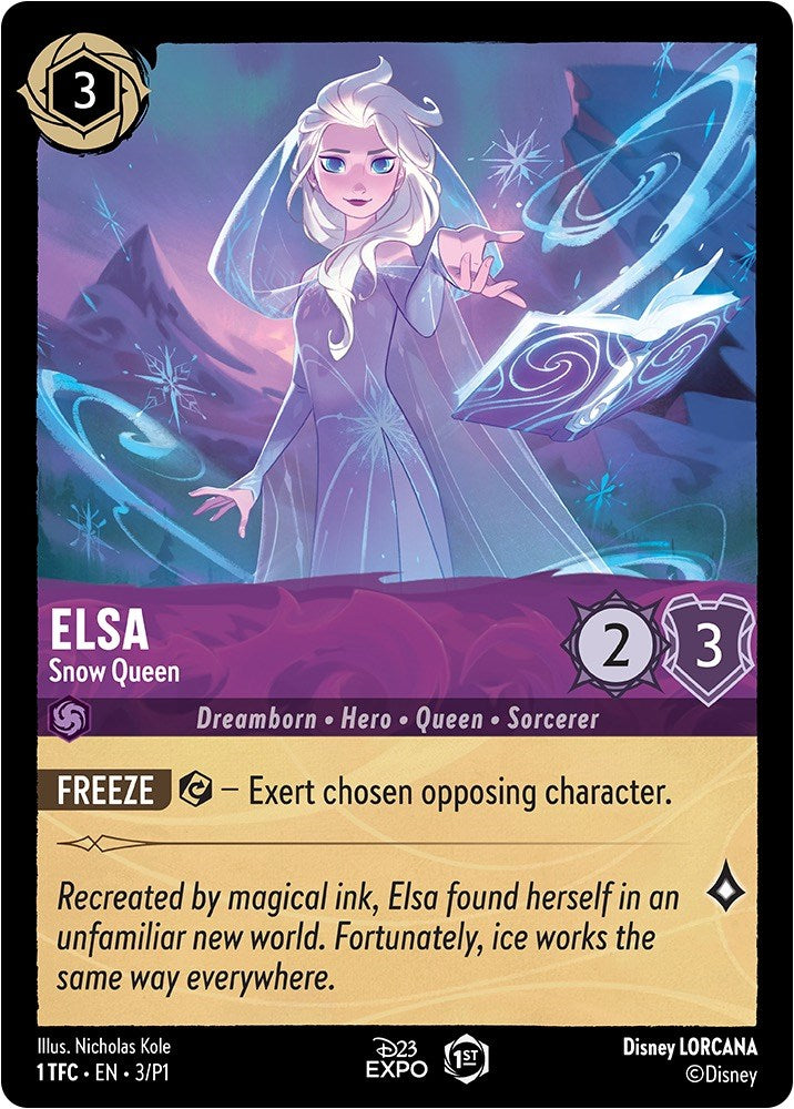 Elsa (3) [D23 Promos] - The Mythic Store | 24h Order Processing