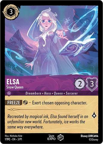 Elsa (3) [D23 Promos] - The Mythic Store | 24h Order Processing