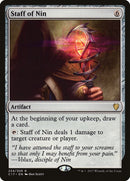 Staff of Nin [Commander 2017] - The Mythic Store | 24h Order Processing