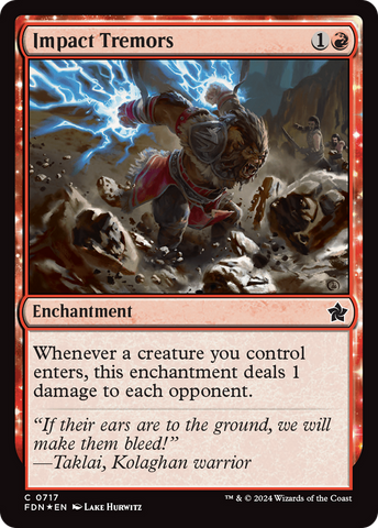 Impact Tremors [Foundations] - The Mythic Store | 24h Order Processing