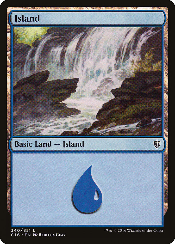 Island (340) [Commander 2016] - The Mythic Store | 24h Order Processing