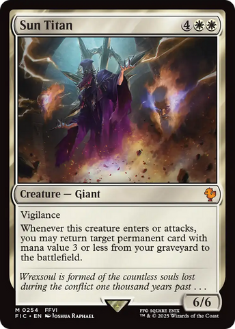 Sun Titan [FINAL FANTASY Commander] - The Mythic Store | 24h Order Processing