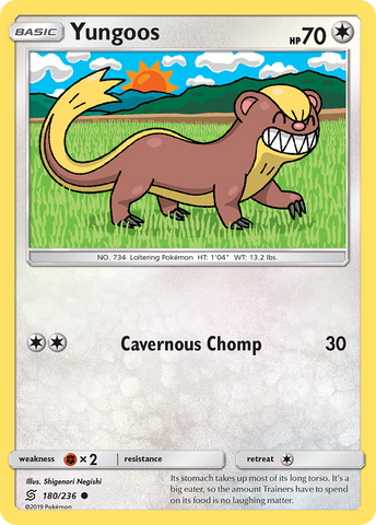 Yungoos (180/236) [Sun & Moon: Unified Minds] - The Mythic Store | 24h Order Processing