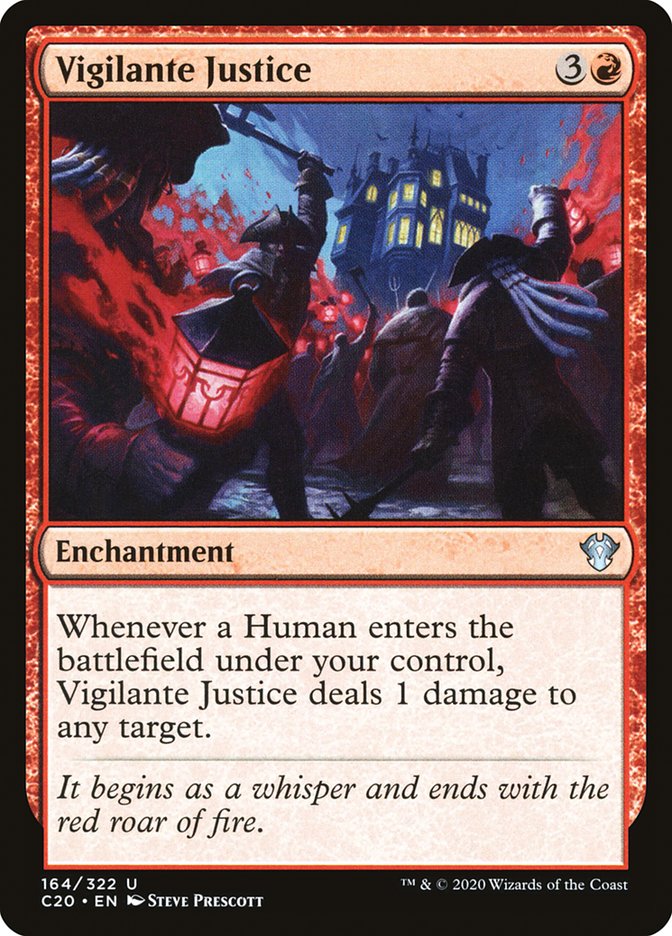 Vigilante Justice [Commander 2020] - The Mythic Store | 24h Order Processing