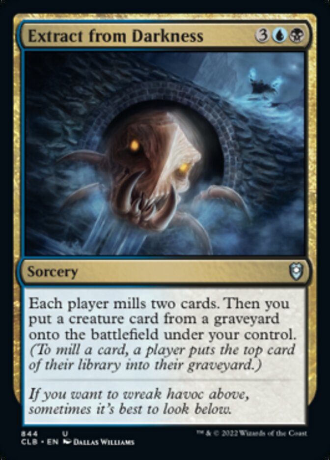 Extract from Darkness [Commander Legends: Battle for Baldur's Gate] - The Mythic Store | 24h Order Processing