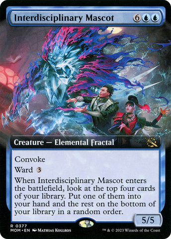 Interdisciplinary Mascot (Extended Art) [March of the Machine] - The Mythic Store | 24h Order Processing