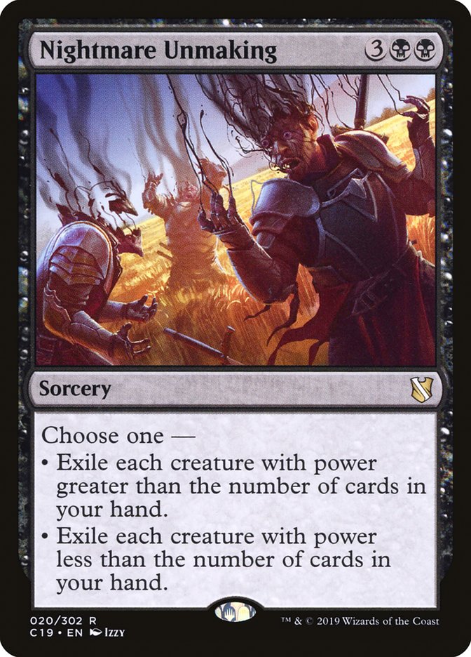 Nightmare Unmaking [Commander 2019] - The Mythic Store | 24h Order Processing