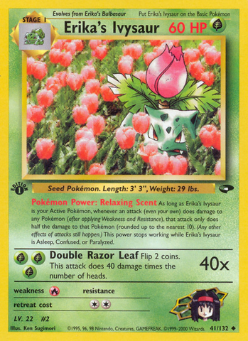 Erika's Ivysaur (41/132) [Gym Challenge 1st Edition] - The Mythic Store | 24h Order Processing