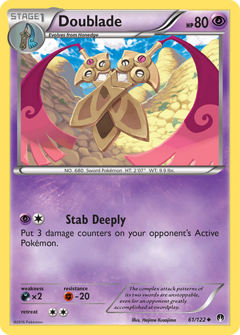 Doublade (61/122) [XY: BREAKpoint] - The Mythic Store | 24h Order Processing