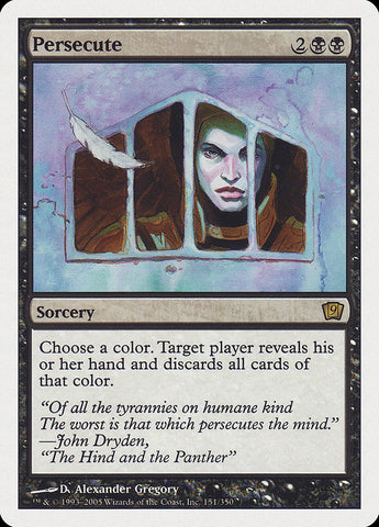 Persecute [Ninth Edition] - The Mythic Store | 24h Order Processing
