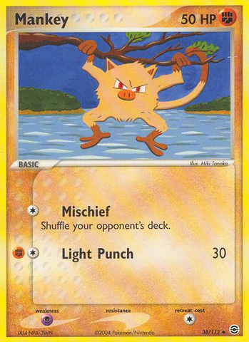 Mankey (38/112) [EX: FireRed & LeafGreen] - The Mythic Store | 24h Order Processing