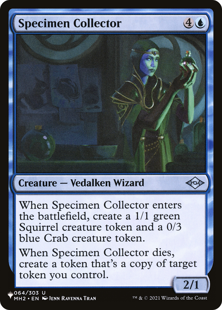 Specimen Collector [The List] - The Mythic Store | 24h Order Processing