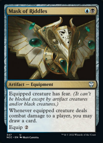 Mask of Riddles [Streets of New Capenna Commander] - The Mythic Store | 24h Order Processing
