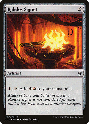 Rakdos Signet [Commander 2016] - The Mythic Store | 24h Order Processing