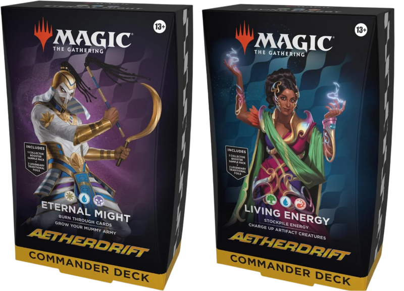 Aetherdrift - Commander Decks (Set of 2) - The Mythic Store | 24h Order Processing