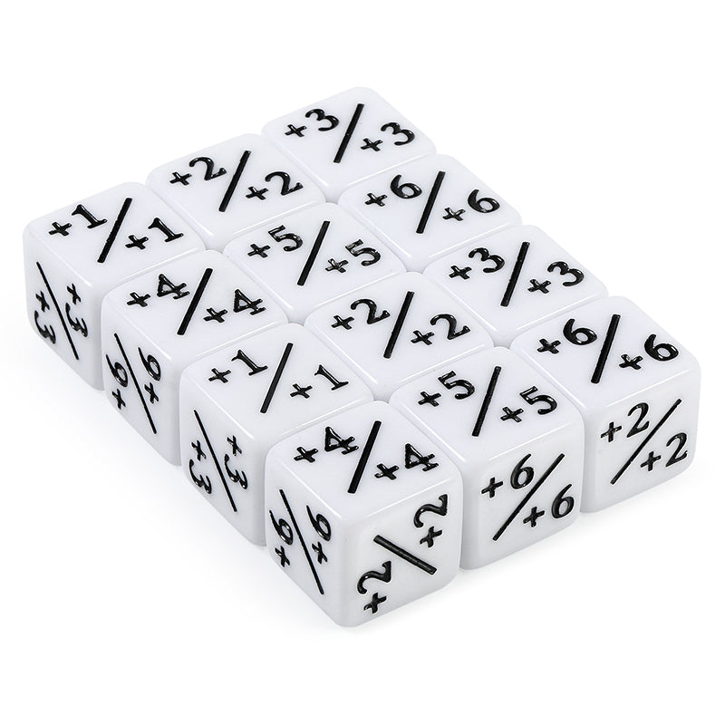 Positive Dice Counters (12pcs)