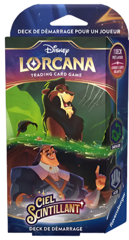 Lorcana: Shimmering Skies (Ciel Scintillant) - Starter Decks (FR) - The Mythic Store | 24h Order Processing