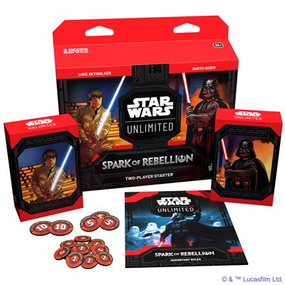 Star Wars Unlimited: Spark of Rebellion - Two-Player Starter - The Mythic Store | 24h Order Processing