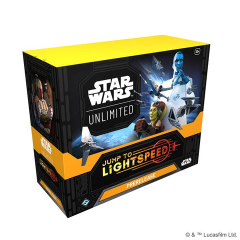 Star Wars Unlimited: Jump to Lightspeed - Prerelease Box - The Mythic Store | 24h Order Processing