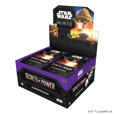 Star Wars Unlimited: Secrets of Power - Booster Box - The Mythic Store | 24h Order Processing