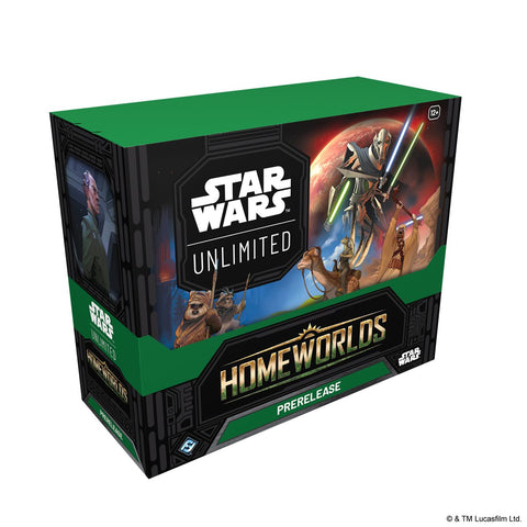 Star Wars Unlimited: Homeworlds - Prerelease Box - The Mythic Store | 24h Order Processing