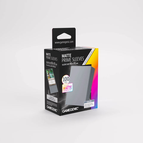 GameGenic - Matte Prime Sleeves - The Mythic Store | 24h Order Processing