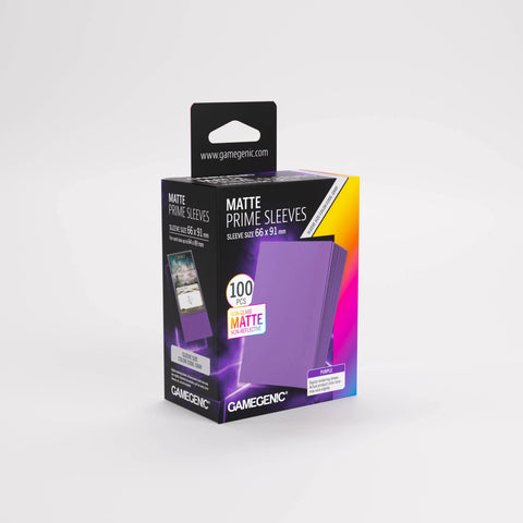 GameGenic - Matte Prime Sleeves - The Mythic Store | 24h Order Processing