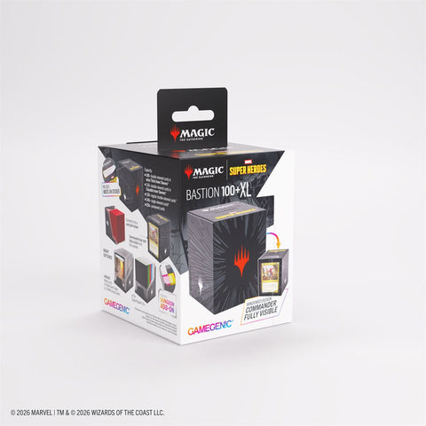 MTG Marvel Super Heroes - Deck Box: Bastion 100+ XL - The Mythic Store | 24h Order Processing