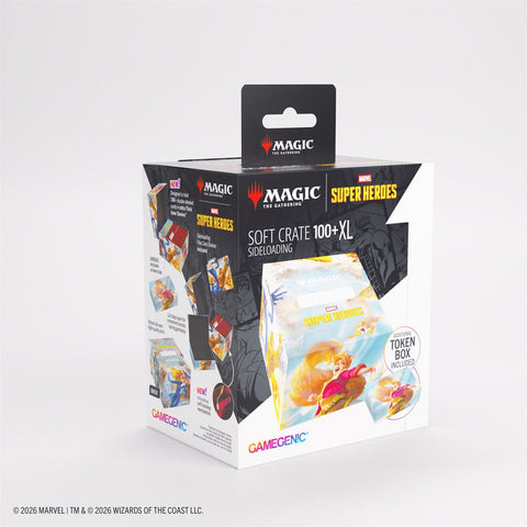 MTG Marvel Super Heroes - Deck Box: Soft Crate Sideloading 100+ - The Mythic Store | 24h Order Processing