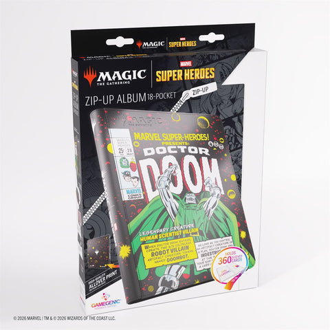 MTG Marvel Super Heroes - Zip-Up Album 18-pkt - The Mythic Store | 24h Order Processing