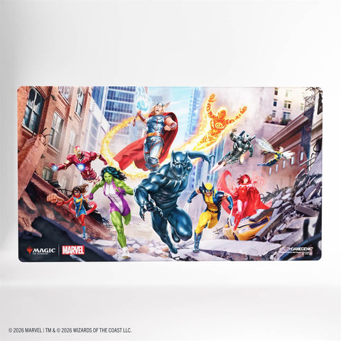 MTG Marvel Super Heroes - GameGenic Shiny Playmat - The Mythic Store | 24h Order Processing
