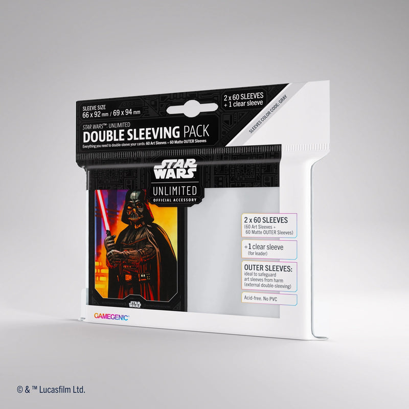 Double Sleeving Pack Art Sleeves - Star Wars Unlimited - The Mythic Store | 24h Order Processing