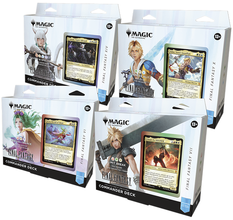 Universes Beyond: Final Fantasy - Commander Decks Collector's Edition (Set of 4) - The Mythic Store | 24h Order Processing