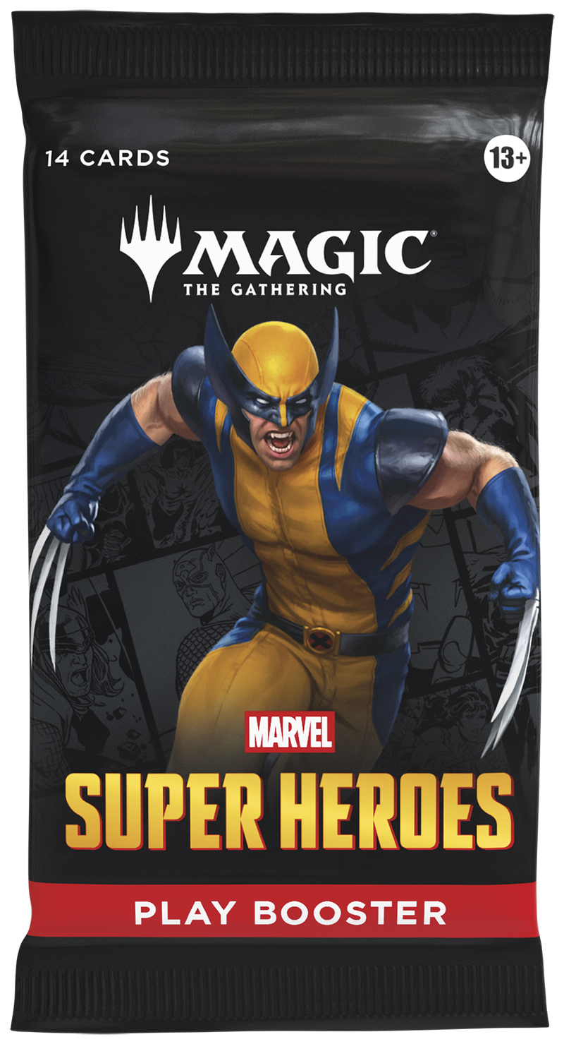 Universes Beyond: Marvel Super Heroes - Play Booster Pack - The Mythic Store | 24h Order Processing