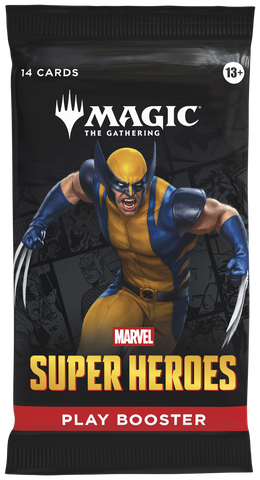 Universes Beyond: Marvel Super Heroes - Play Booster Pack - The Mythic Store | 24h Order Processing