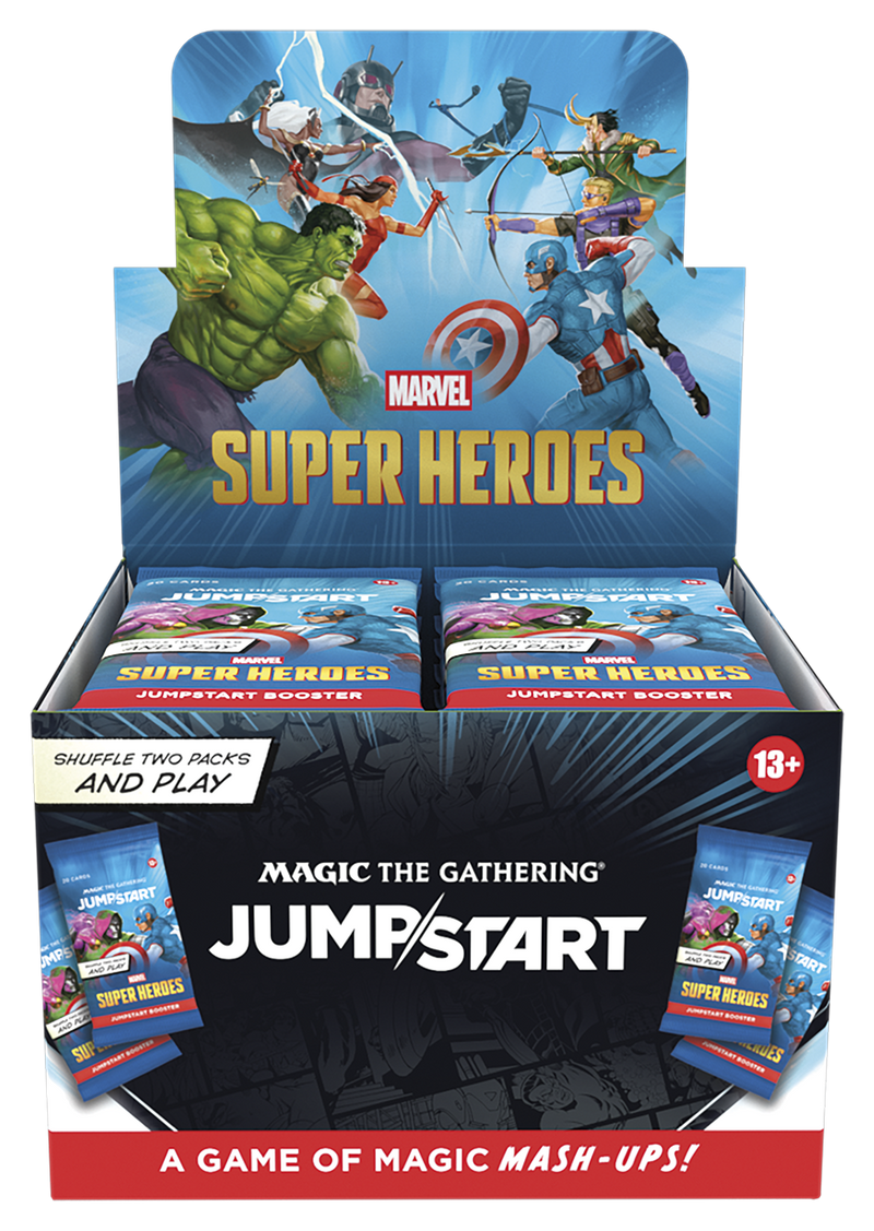 Universes Beyond: Marvel Super Heroes - Jumpstart Booster Box - The Mythic Store | 24h Order Processing
