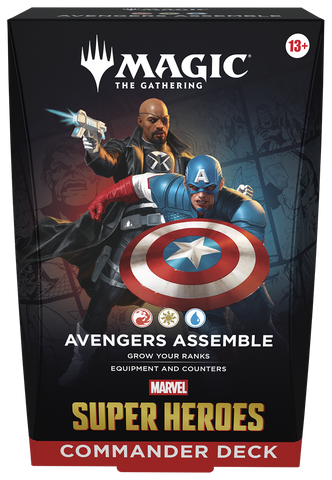 Universes Beyond: Marvel Super Heroes - Commander Deck - The Mythic Store | 24h Order Processing