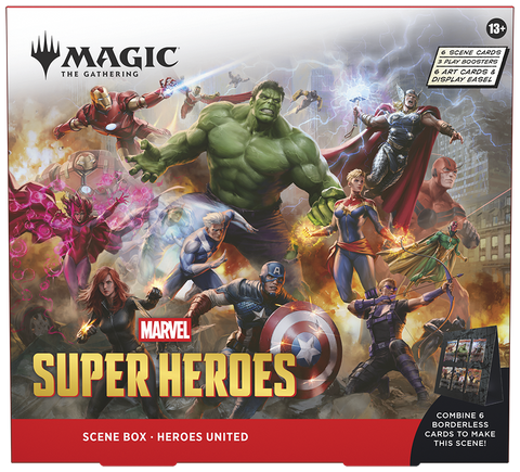 Universes Beyond: Marvel Super Heroes - Scene Box - The Mythic Store | 24h Order Processing