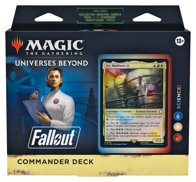 Universes Beyond: Fallout - Commander Decks - The Mythic Store | 24h Order Processing