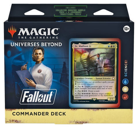 Universes Beyond: Fallout - Commander Decks - The Mythic Store | 24h Order Processing