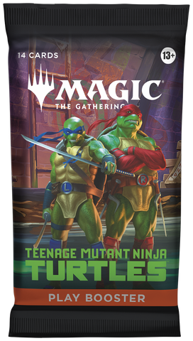 Teenage Mutant Ninja Turtles - Play Booster Pack - The Mythic Store | 24h Order Processing