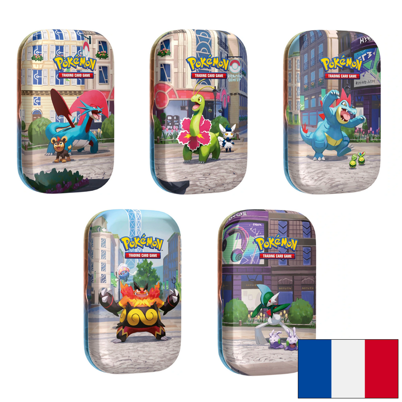 Pokémon Luminose City (Illumis) (FR) - Mini Tins (FR) - The Mythic Store | 24h Order Processing