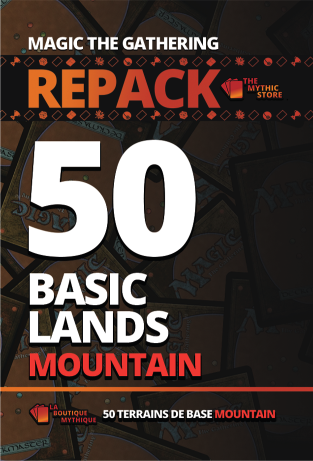 MTG Bulk Repack: Basic Lands Bundle (50) - The Mythic Store | 24h Order Processing