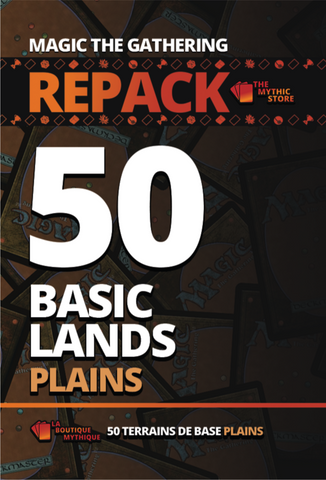 MTG Bulk Repack: Basic Lands Bundle (50) - The Mythic Store | 24h Order Processing